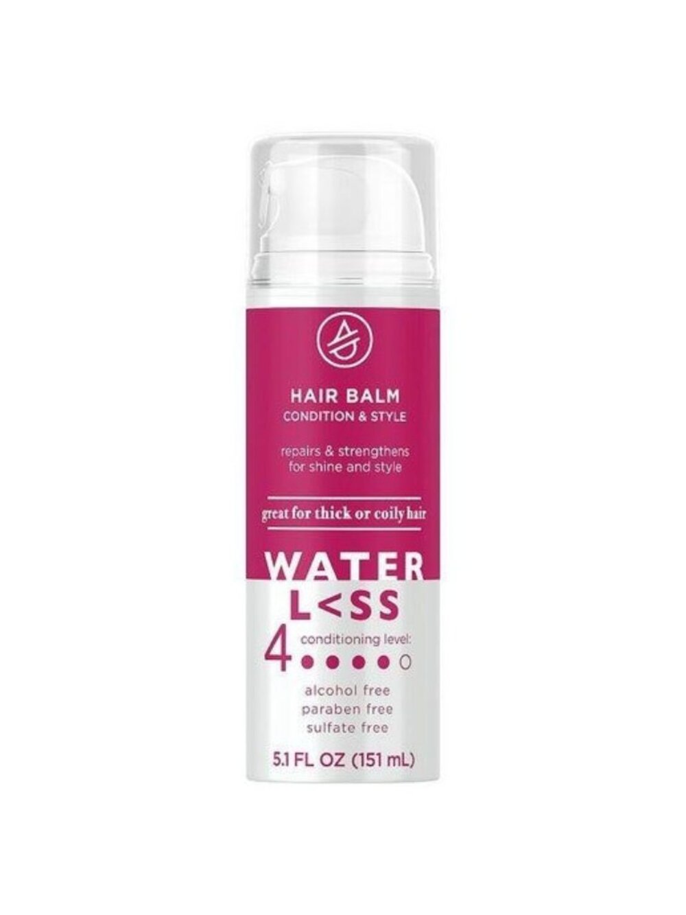 Waterless Hair Balm Condition & Style 5.1 Fl Oz Alcohol-Free For Thick Or Coily
